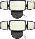 Olafus 80W Flood Lights Outdoor 2 Pack, Switch Controlled LED Security Lights by Olafus