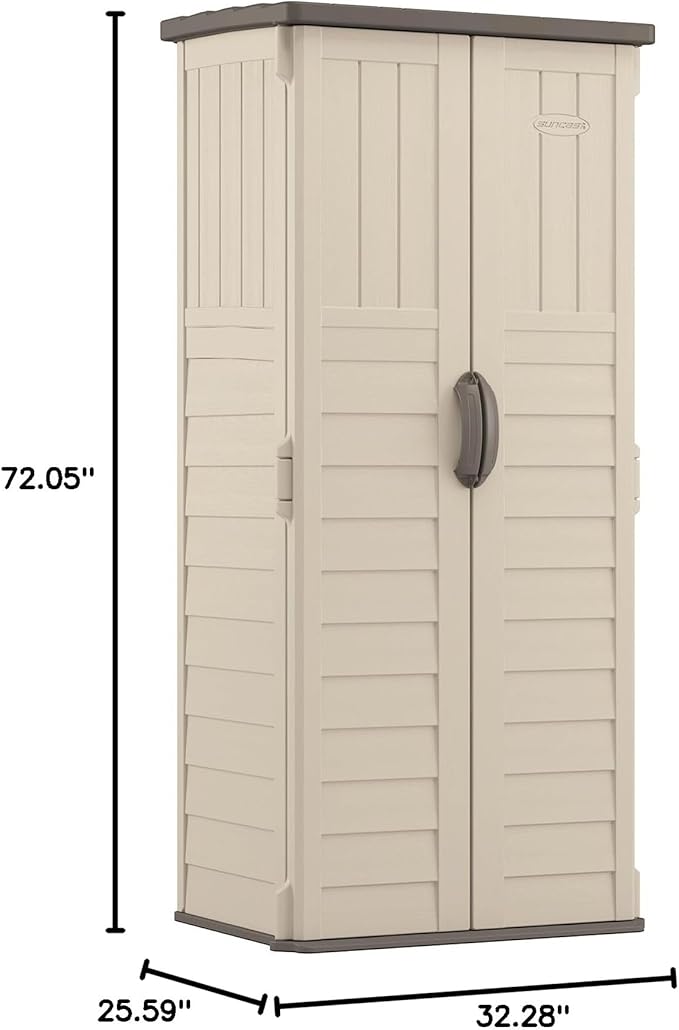 Suncast Vertical Outdoor Storage Shed - Image 10