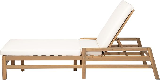 LUMISOL Patio Chaise Lounge Chair, 5-Position Adjustable Outdoor Chaise Lounge - Image 9