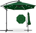 Best Choice Products 10ft Solar LED Offset Cantilever Hanging Market Patio by BestChoiceProducts
