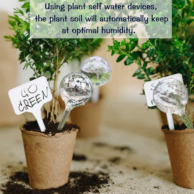 10pcs Plant Watering Devices, Planter Self Watering Globes - Image 5