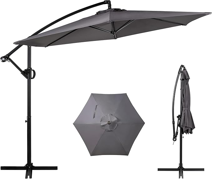 Shintenchi Patio Offset Umbrella by Shintenchi
