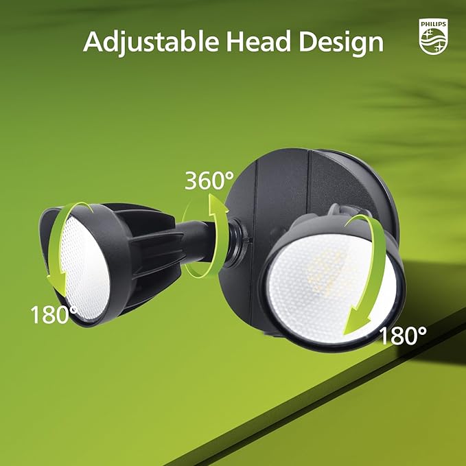 Philips Dusk to Dawn 44W 3500LM LED Security Flood Lights Outdoor, 5000K - Image 7