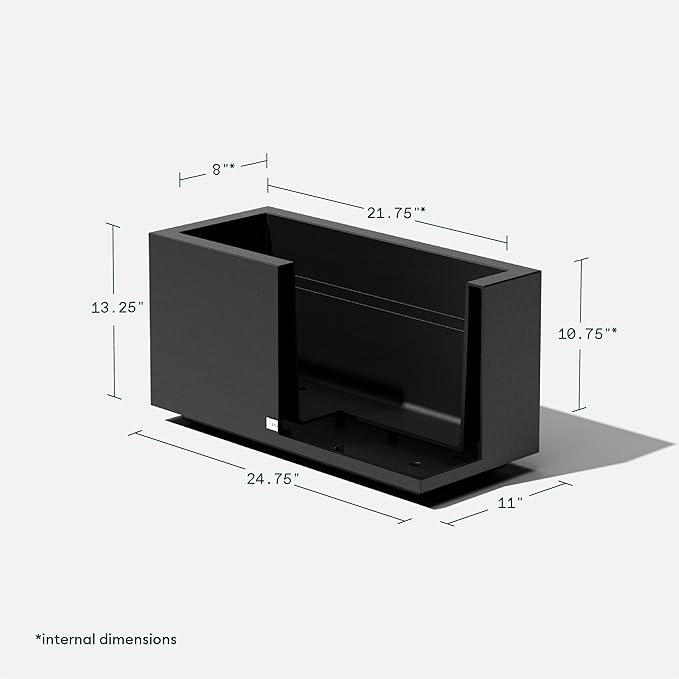 Veradek Block Series Long Box Planter - Image 3