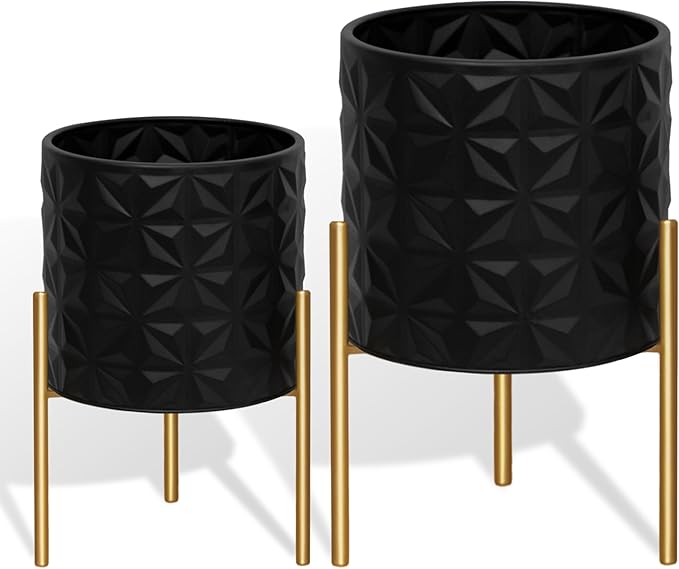 ARNIS Modern Planter Pots, Decorative Planters, Metal Pots - Image 8