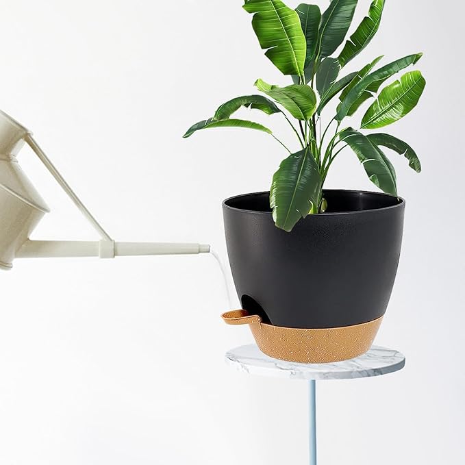 Large Self Watering Planters Plant Pots Outdoor 9/10/12 Inch - Image 7