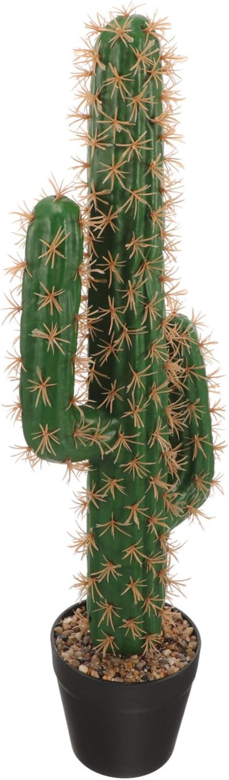 ABOOFAN Artificial Saguaro Cactus in Pot Faux Succulent Plant 20.86In Large - Image 2