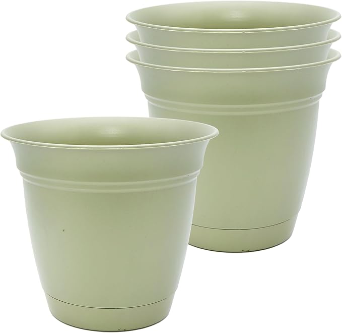 The HC Companies 8 Inch Eclipse Round Planter Pots by TheHCCompanies