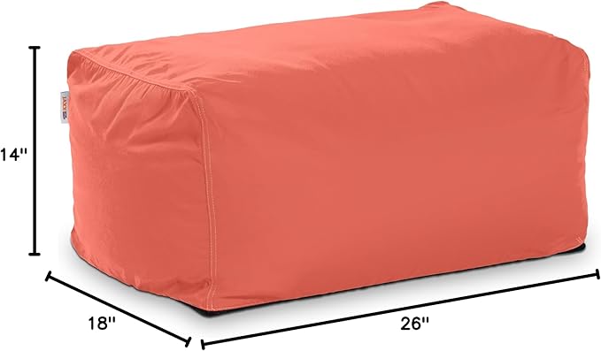 Jaxx Leon Outdoor Bean Bag Ottoman - Image 2