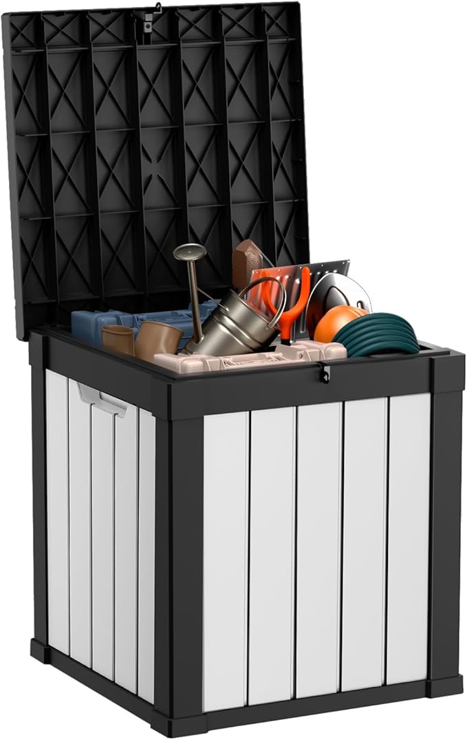 EasyUp 50 Gallon Deck Box Outdoor Storage Box by EASYUP