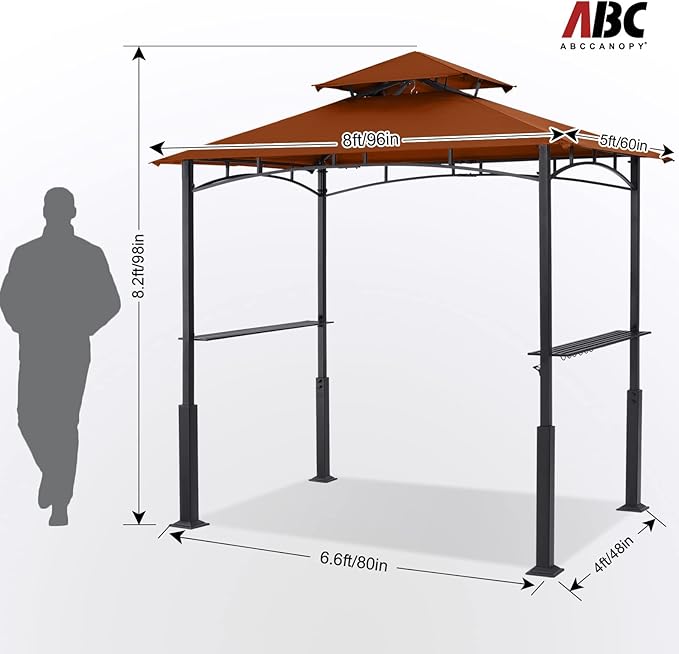 ABCCANOPY 8x5 Grill Gazebo - Image 5