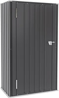 Greesum Outdoor Metal Storage Cabinet, Vertical Tool Organizer Without Shelves by BuynowfromGreesum