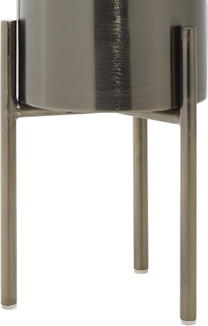 Deco 79 Metal Indoor Outdoor Planter Large Planter Pot - Image 5