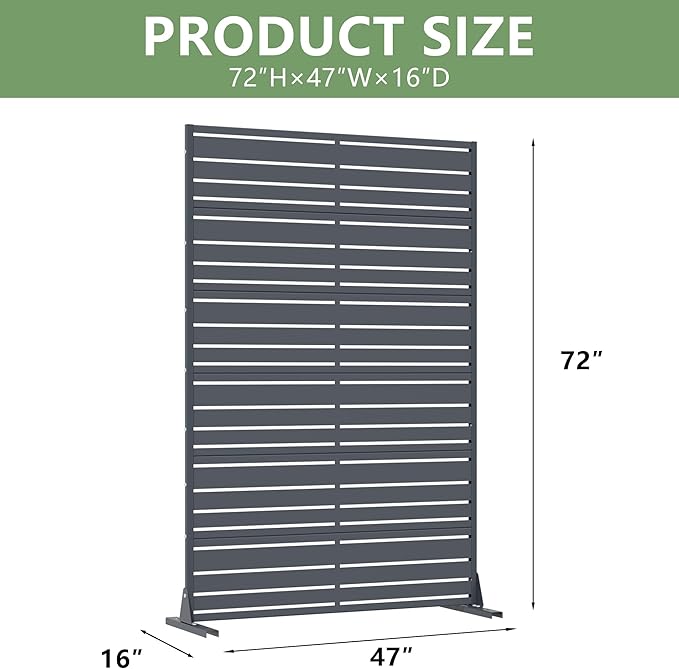 Casaphoria Metal Privacy Screen Outdoor - Image 5