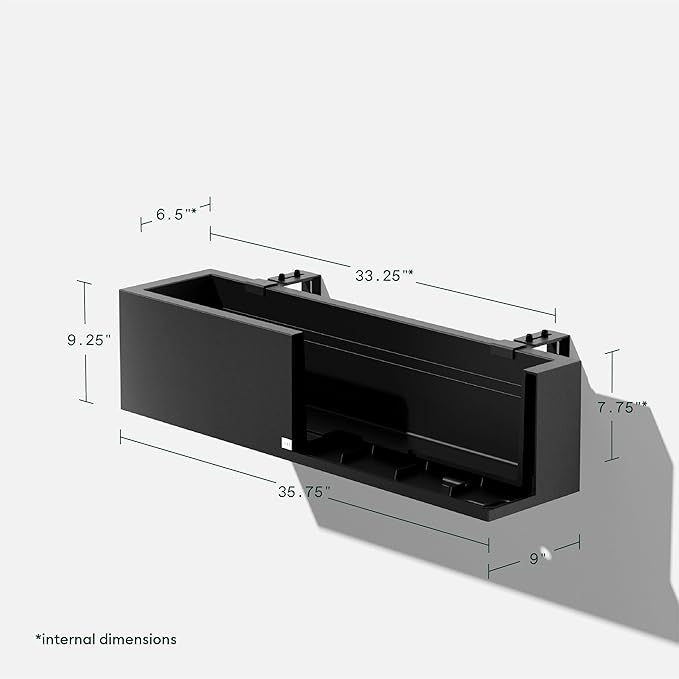 Veradek Block Series Railing Planter - Image 2
