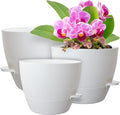 10/9/8 inch Medium Self Watering Pots, Plant Pots by WSMKSZ