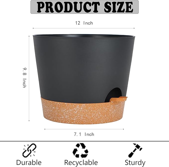 Plant Pots Self Watering Planters - Image 2
