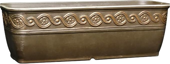 Classic Home and Garden Corinthian Trough Planter by ClassicHomeandGarden