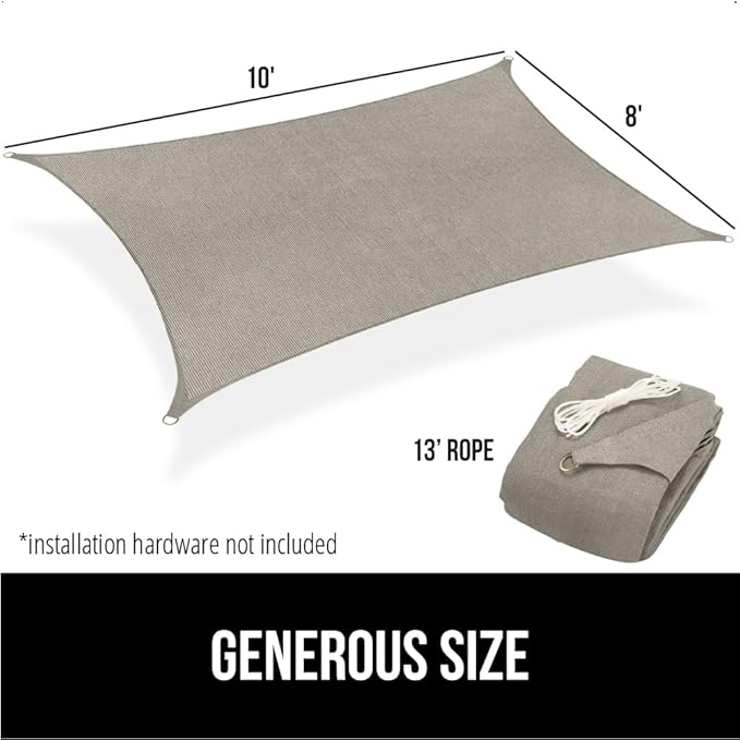 GORILLA GRIP Heavy Duty Sun Shade, UV Protection Fade Tear and Rust Resistant - Image 9