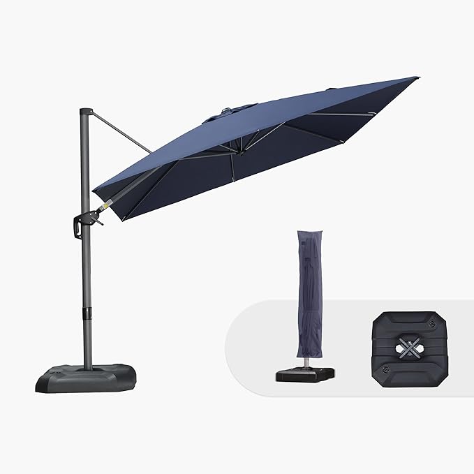 PURPLE LEAF 9'×9' Patio Umbrella by PURPLELEAF