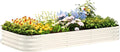 Quictent Galvanized Raised Garden Bed Kit, Strengthened by Crossbar by QUICTENT