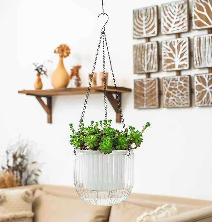 Melphoe Self Watering Hanging Planters - Image 6