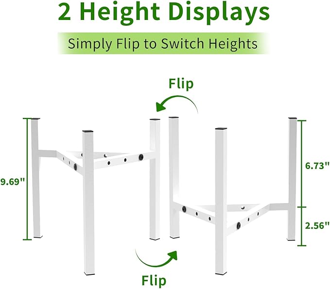 Aripark Plant Stand Indoor Adjustable, Metal Modern Plant Stands, Heavy Duty - Image 4