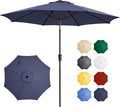 Ayge 9FT Large Outdoor Patio Umbrella Market Table Umbrella-UV Resistant by AYGE
