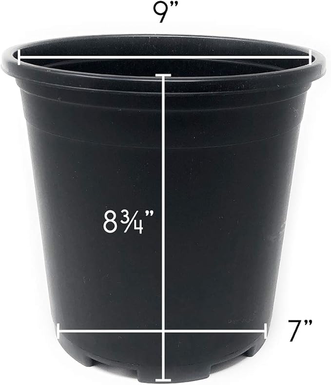 Wholesale Nursery Pot in Bulk 30-Pack 2 Gallon 9 Inch Plastic Planters - Image 4