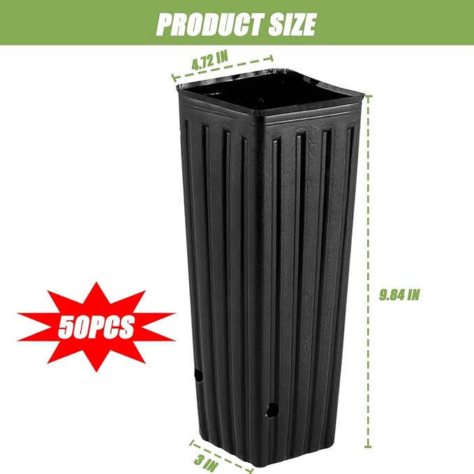 DredQcco Tall Deep Tree Pot - Image 4