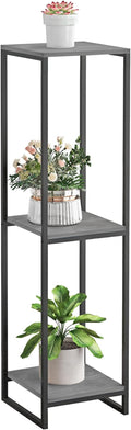 46" Tall Plant Stand Indoor, 3-Tier Modern Plant Shelf, Corner Flower Pot by GreenLivingSpaces
