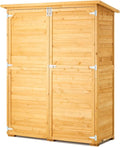 VEVOR Outdoor Storage Shed, Large Wooden Outside Storage Cabinet by VEVOR