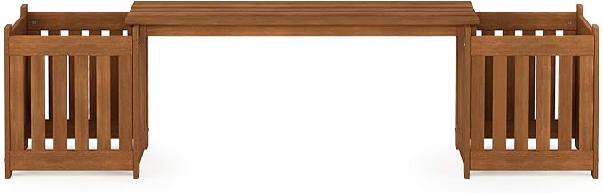 FURINNO FG19455 Tioman Hardwood Outdoor Lifestyle Flowerbox - Image 8