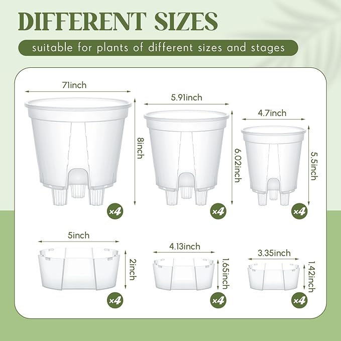 Self Watering Pots for Indoor Plants - Image 2