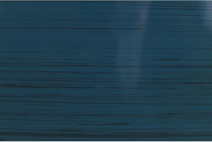 Garden Elements Indoor/Outdoor Glazed Brushed Happy Plastic Planter, Dark Teal - Image 4