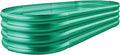 Land Guard Galvanized Raised Garden Bed Kit, Galvanized Planter Raised Garden by Unknown
