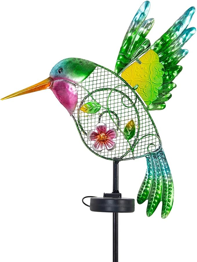 DREAMYSOUL Outdoor Solar Garden Lights, Hummingbird Solar Lights by DREAMYSOUL