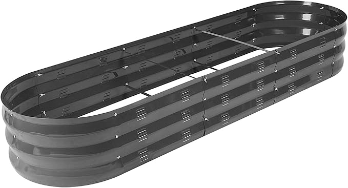GADI 67-Inch Raised Garden Bed, Metal Planter Box - Image 7