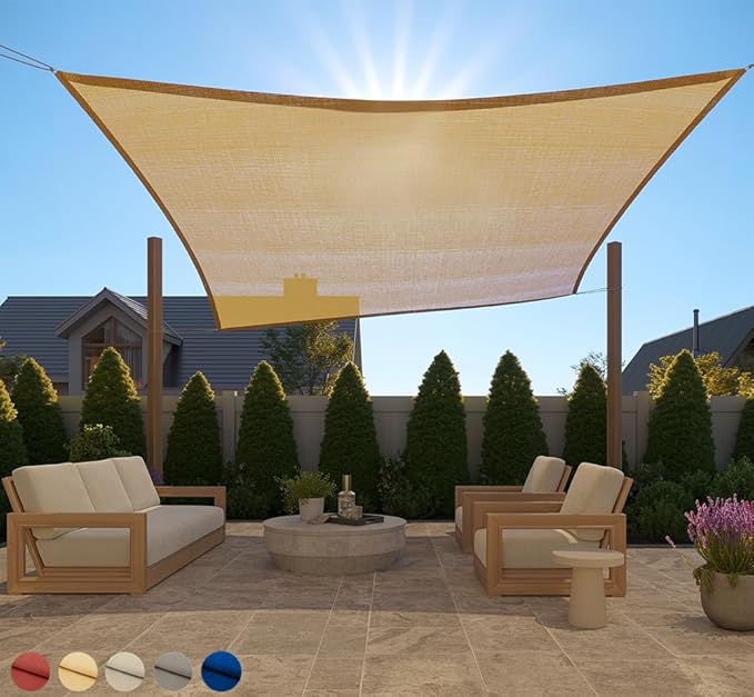 GORILLA GRIP Heavy Duty Sun Shade, UV Protection Fade Tear and Rust Resistant by GorillaGrip