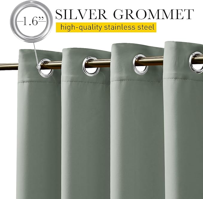 NICETOWN 2 Panels Outdoor Curtains - Image 4