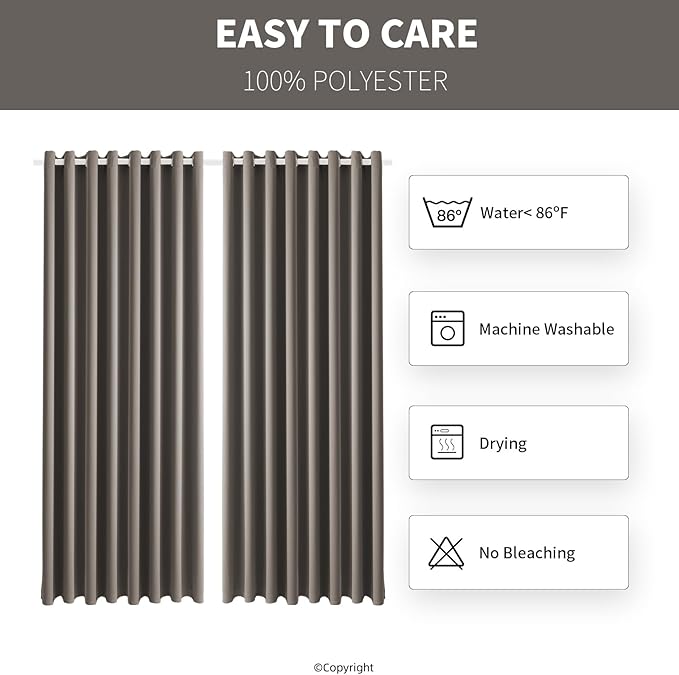 Waterproof Outdoor Curtain W105 x L95 - Image 7