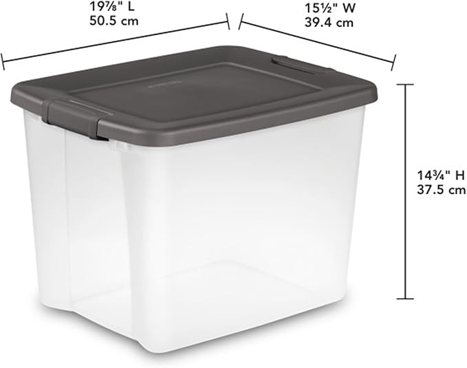 Sterilite 6-Pack ShelfTote, 50 Quart, and Office - Image 3
