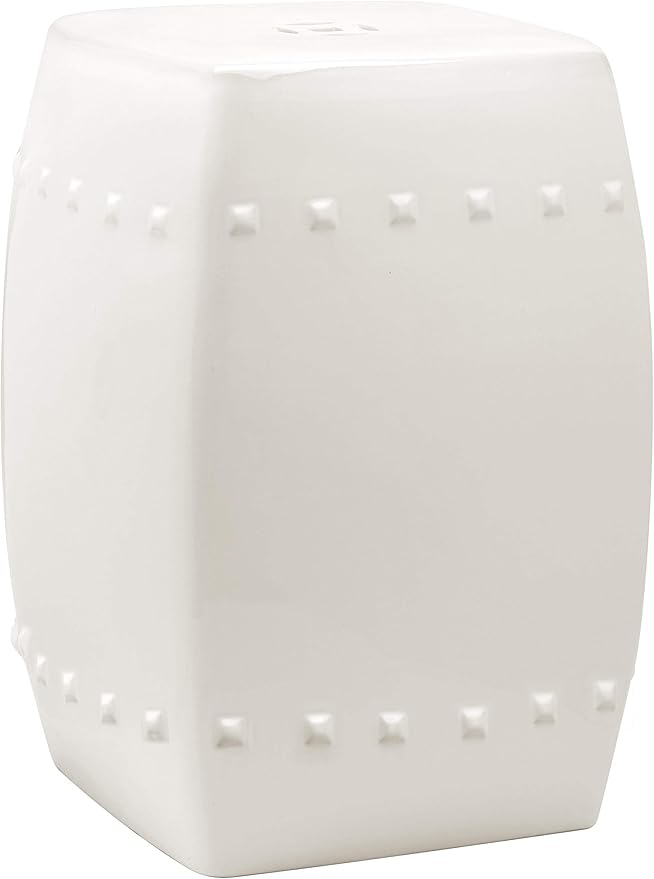 Safavieh Villa Glazed Ceramic Decorative Garden Stool by SAFAVIEH