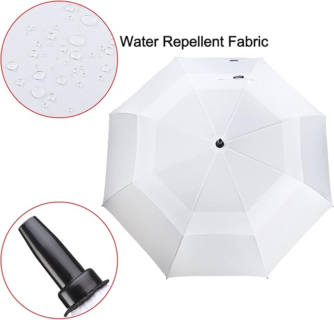 G4Free 47/54/62/68/72 Inch Automatic Open Golf Umbrella Oversize Extra Large - Image 7
