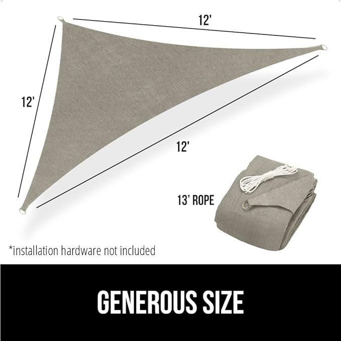GORILLA GRIP Heavy Duty Sun Shade, UV Protection Fade Tear and Rust Resistant - Image 9