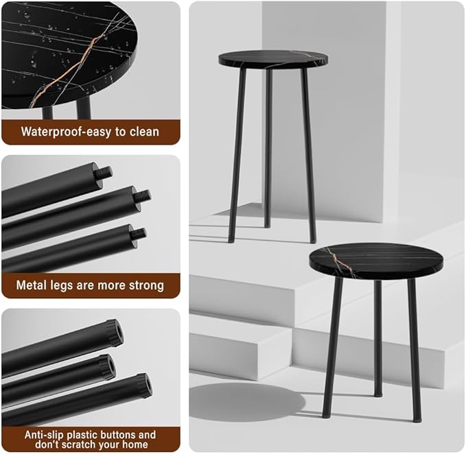 Plant Stand Indoor Tall: Corner Wood Plant Stand 2 Pack Mid Century Modern Decor - Image 3