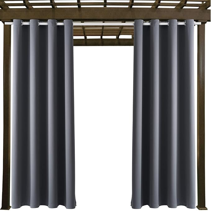 DIVA EN CAMINO DEC Outdoor Patio Curtain Waterproof Darkening Thermal Insulated - Image 8