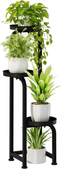 Bamworld Tall Plant Stand Indoor Outdoor, Corner Metal Flower Pot Stands by Bamworld