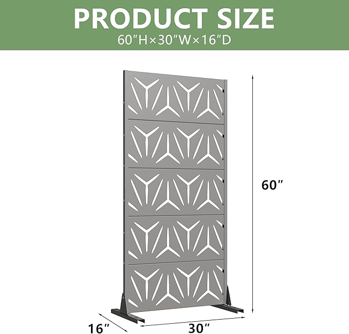 Casaphoria Metal Privacy Screen Outdoor - Image 4
