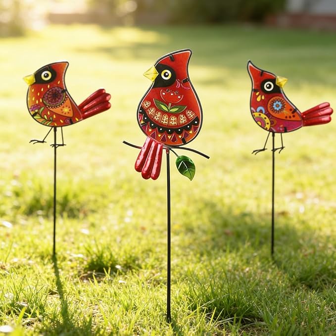 Decorative Garden Stakes, Waterproof Outdoor Decor Housewarming Present - Image 6